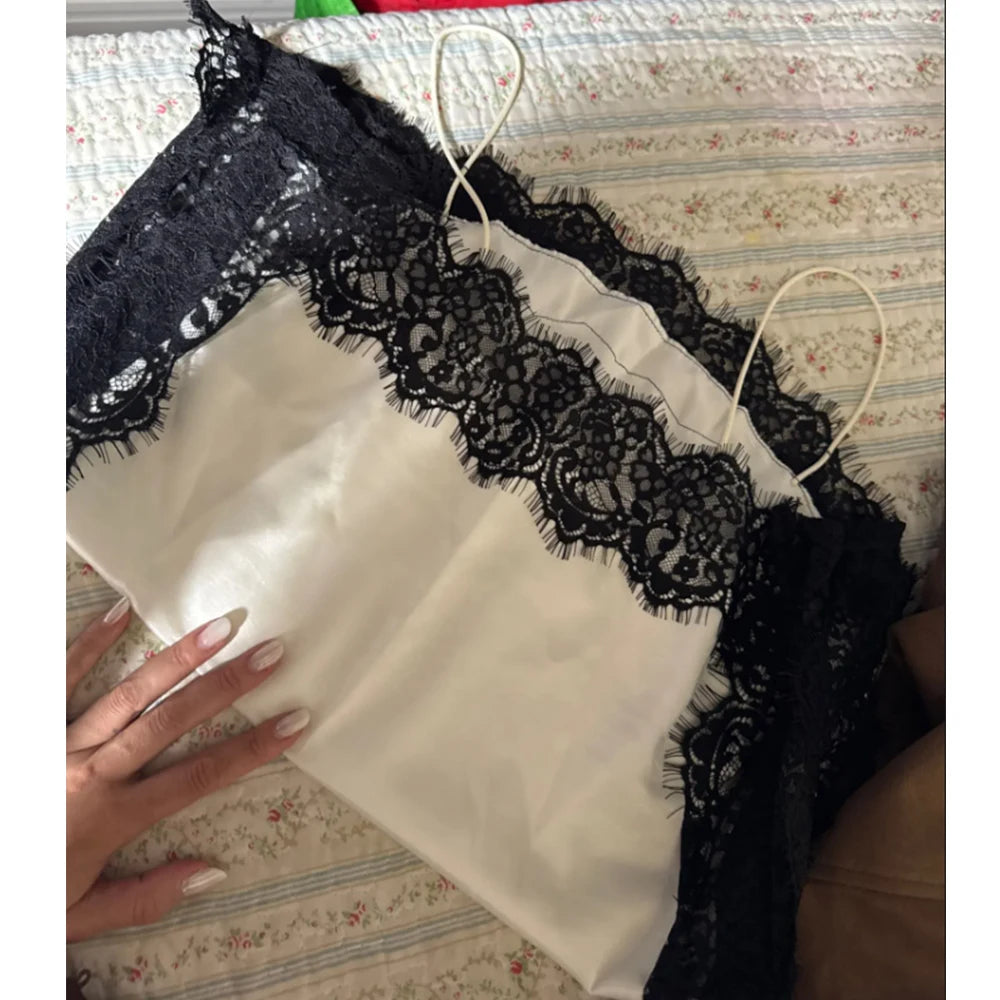 Jewels Lace Long Cami