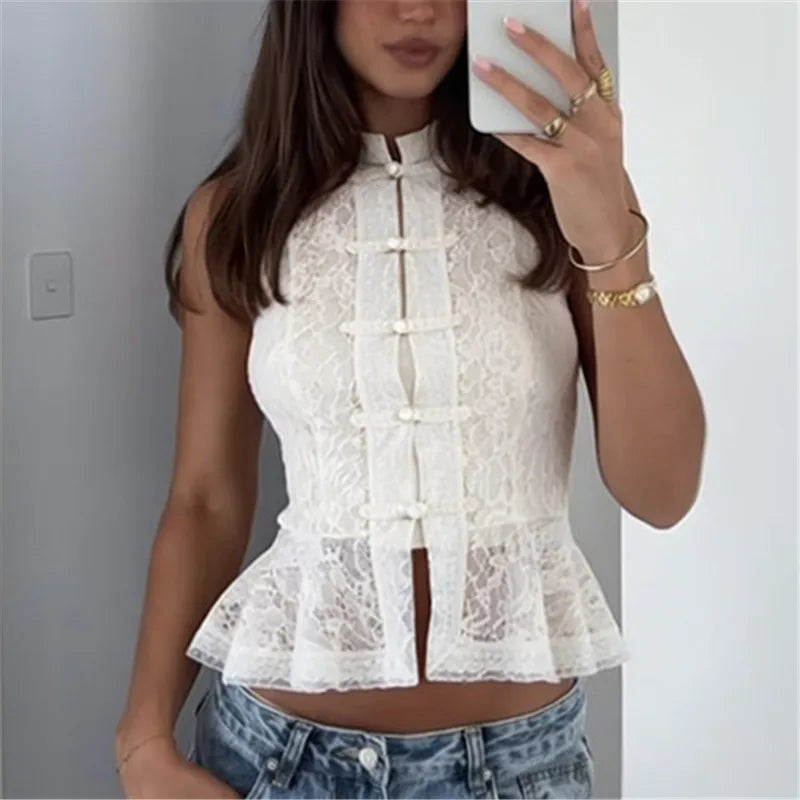 Monaco Lace Top