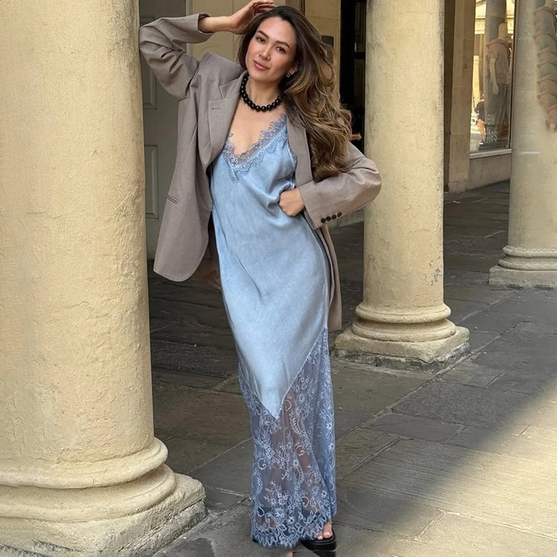 Louve Bleue Slip Dress