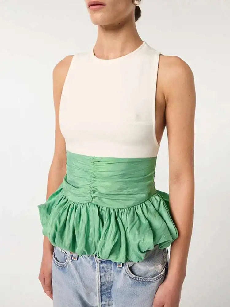 Poppi Peplum Top