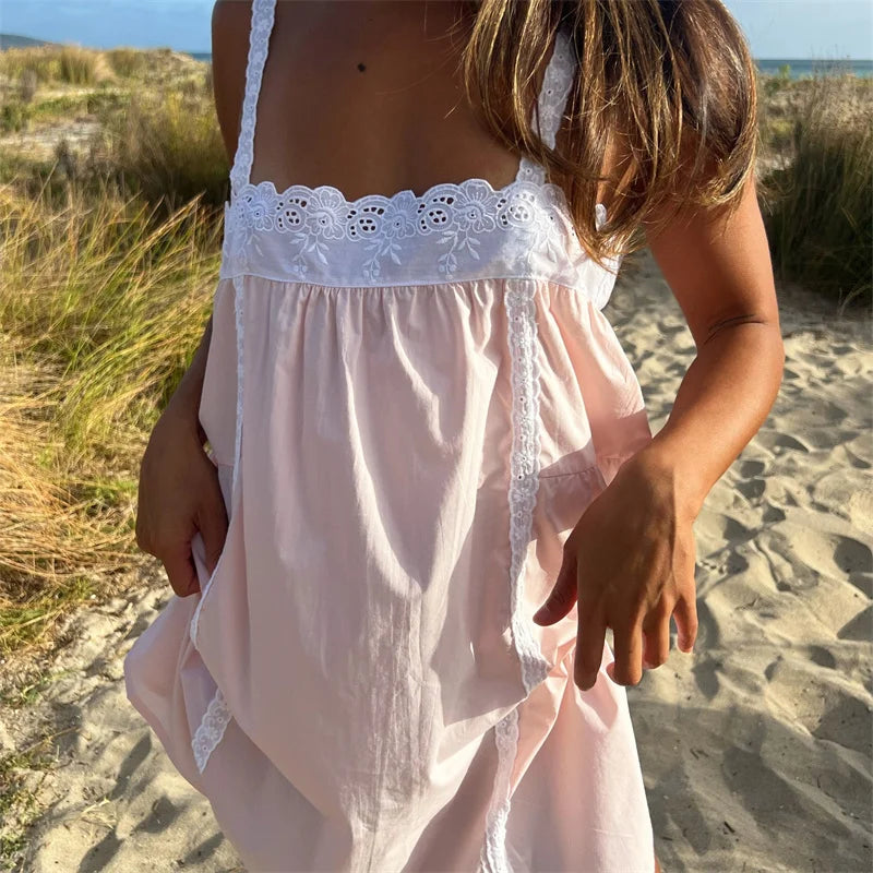 Bobby White Mini Dress