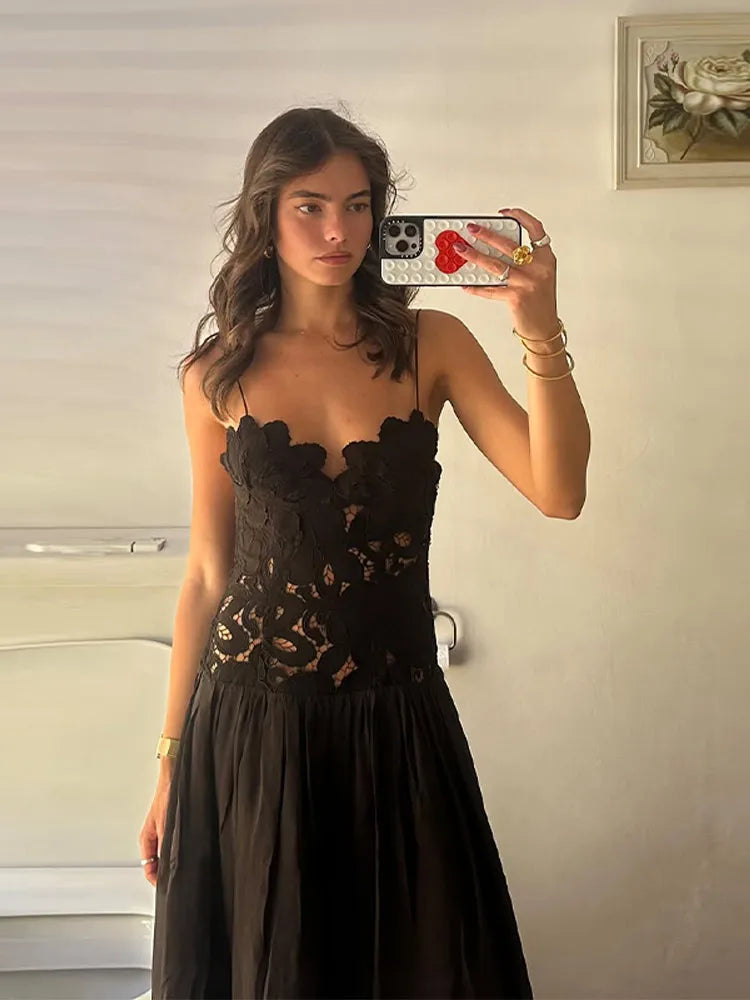 Meredith Lace Maxi Dress