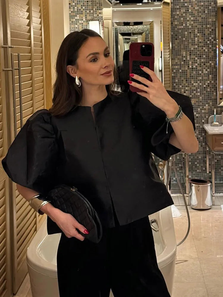 Posh Cropped Top