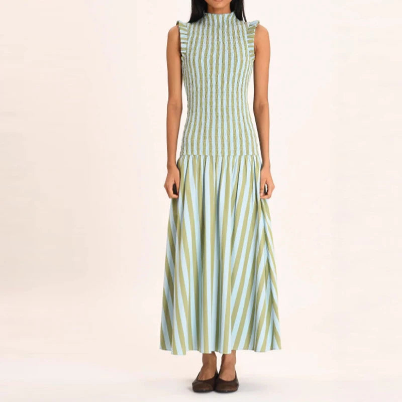 Rebecca Striped Maxi Dress