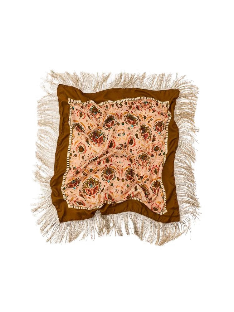 Natalia Fringed Scarf