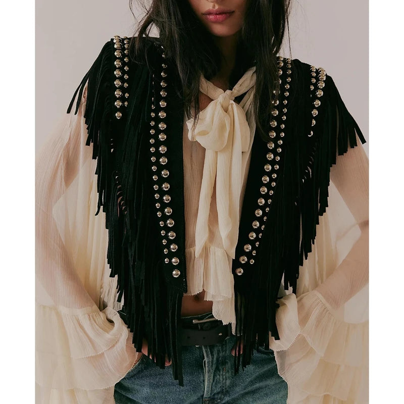 Tucker Fringed Bandeau