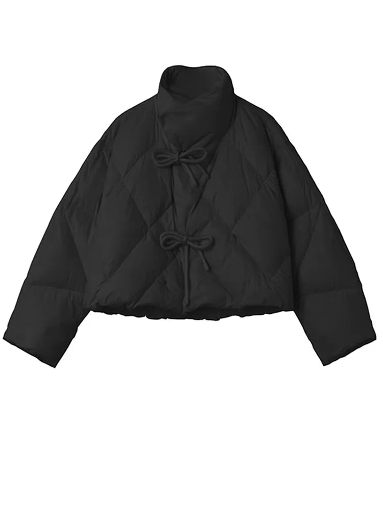 Queen Bow Puffer Jacket