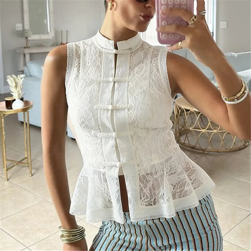 Monaco Lace Top
