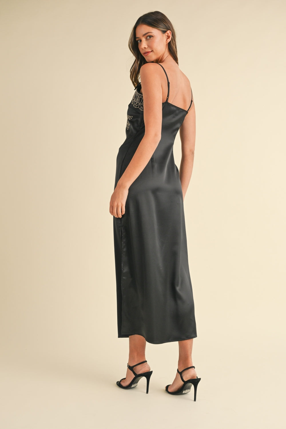 Daisy Satin Dress