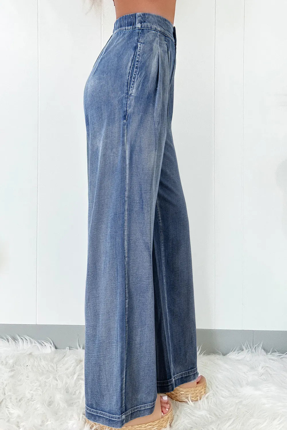 Pilar High Waist Wide Leg Jeans