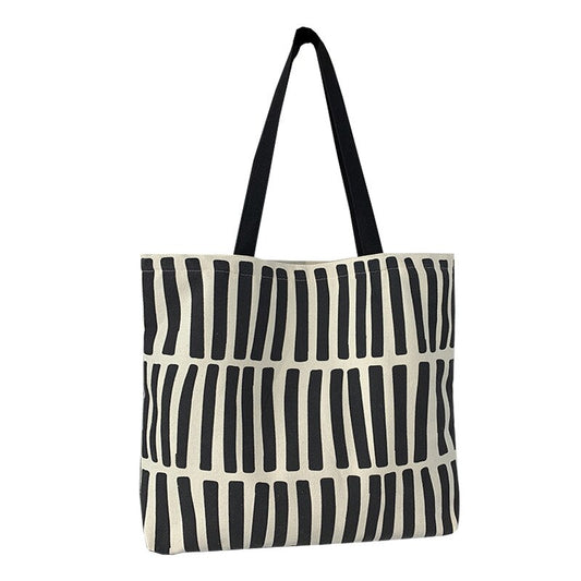 Black and White Canvas Totes
